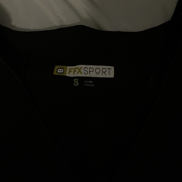 Wonder wink scrub shirt black grey stitching - Picture 2 of 3